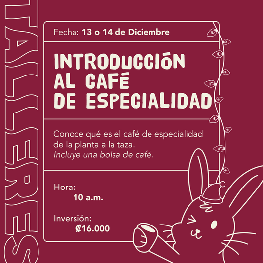 Introducción al café de especialidad