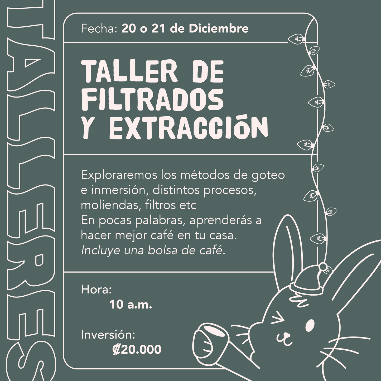 Taller de Filtrados y Extracción